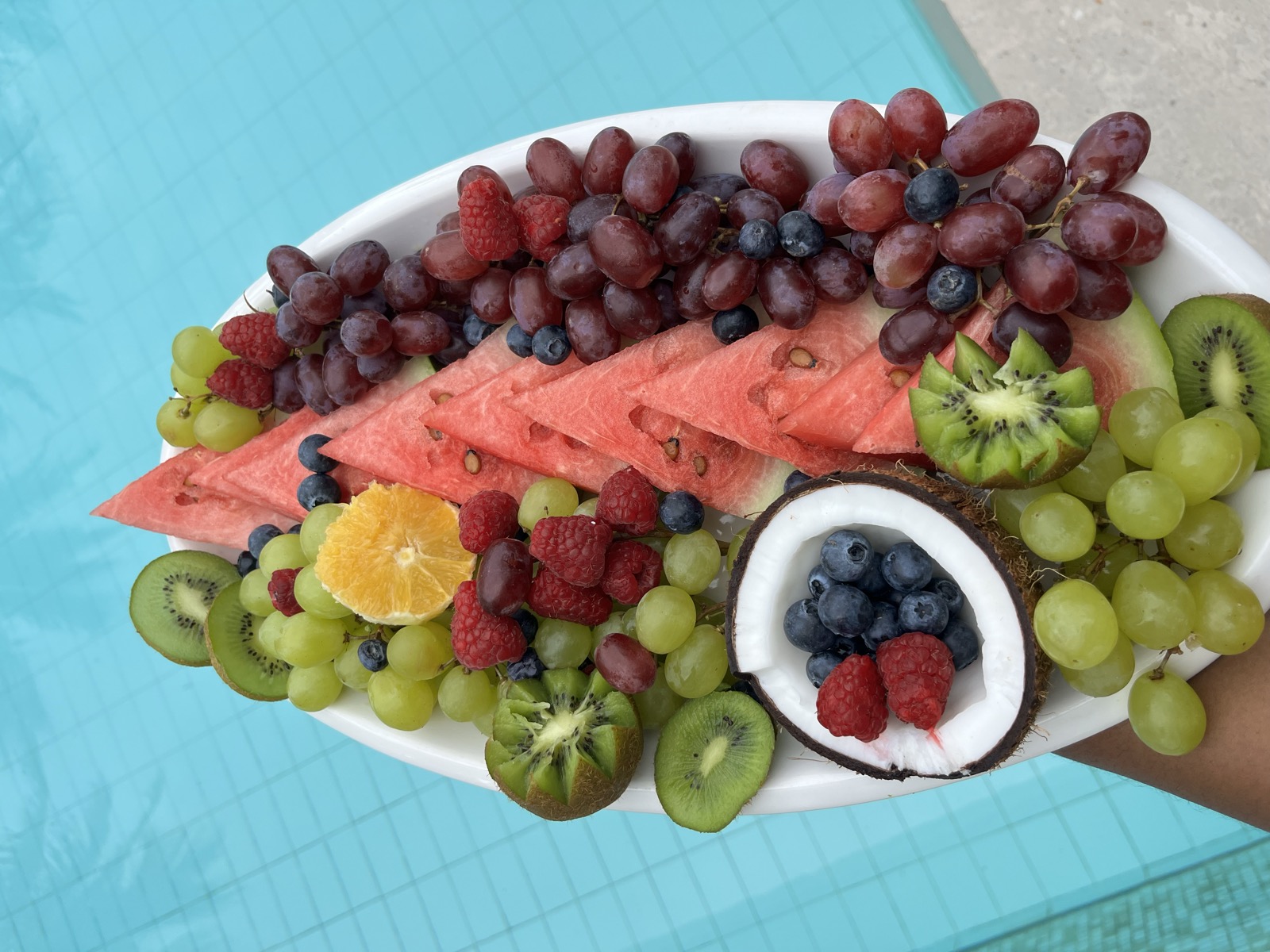 Fruit tablescape